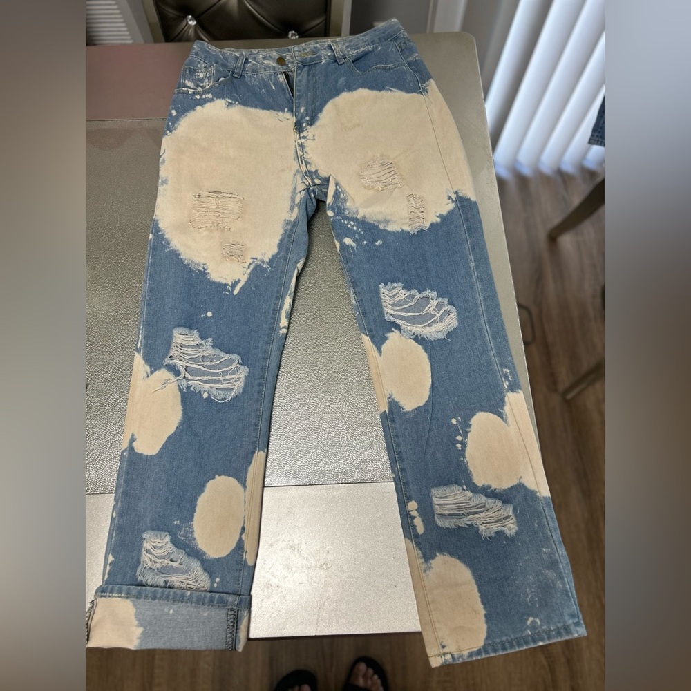 Bleached Jeans